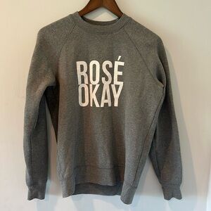 Brunette the Label Rosé Okay Crewneck size XS/S
